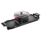 Hot Pot With Grill 2300W 2-in-1 Electric Smokeless BBQ Pan With