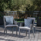 Hillhurst Outdoor Chair Set of 2 with Weather Resistant Cushions