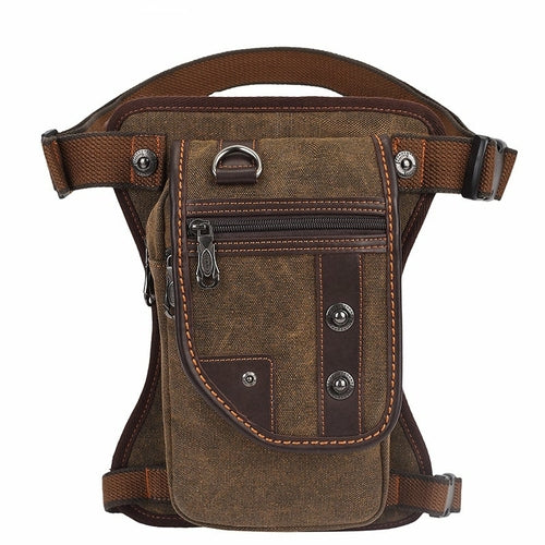 Canvas Outdoor Tactical Small Leg Bag