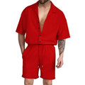 Cardigan casual beach shorts set
