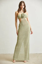 Knit Dress With Cut-Out by Rose Paulino