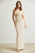 Knit Dress With Cut-Out by Rose Paulino