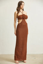 Knit Dress With Cut-Out by Rose Paulino