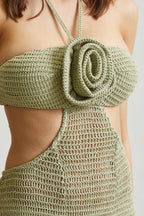 Knit Dress With Cut-Out by Rose Paulino