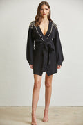 Sapphire Softness Sweater Dress