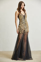 Mosaic Glimer Dress