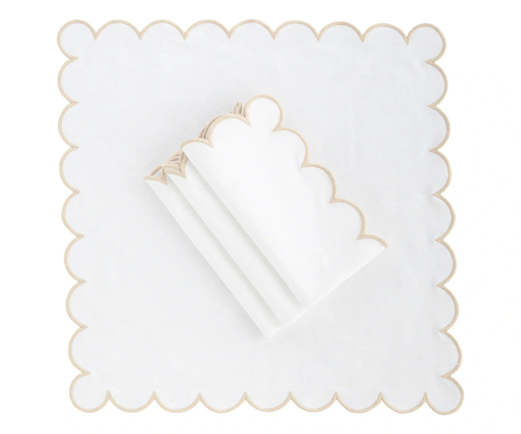 Pastel Cloth Napkins - Beige