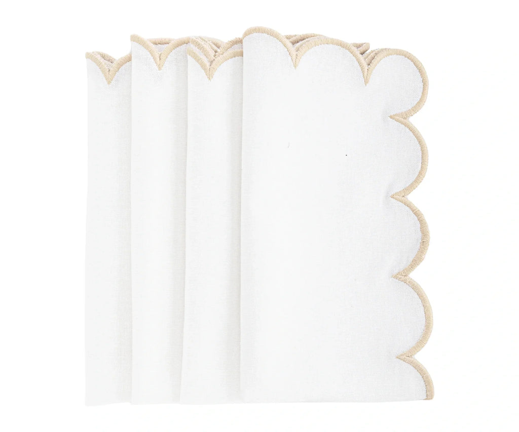 Pastel Cloth Napkins - Beige