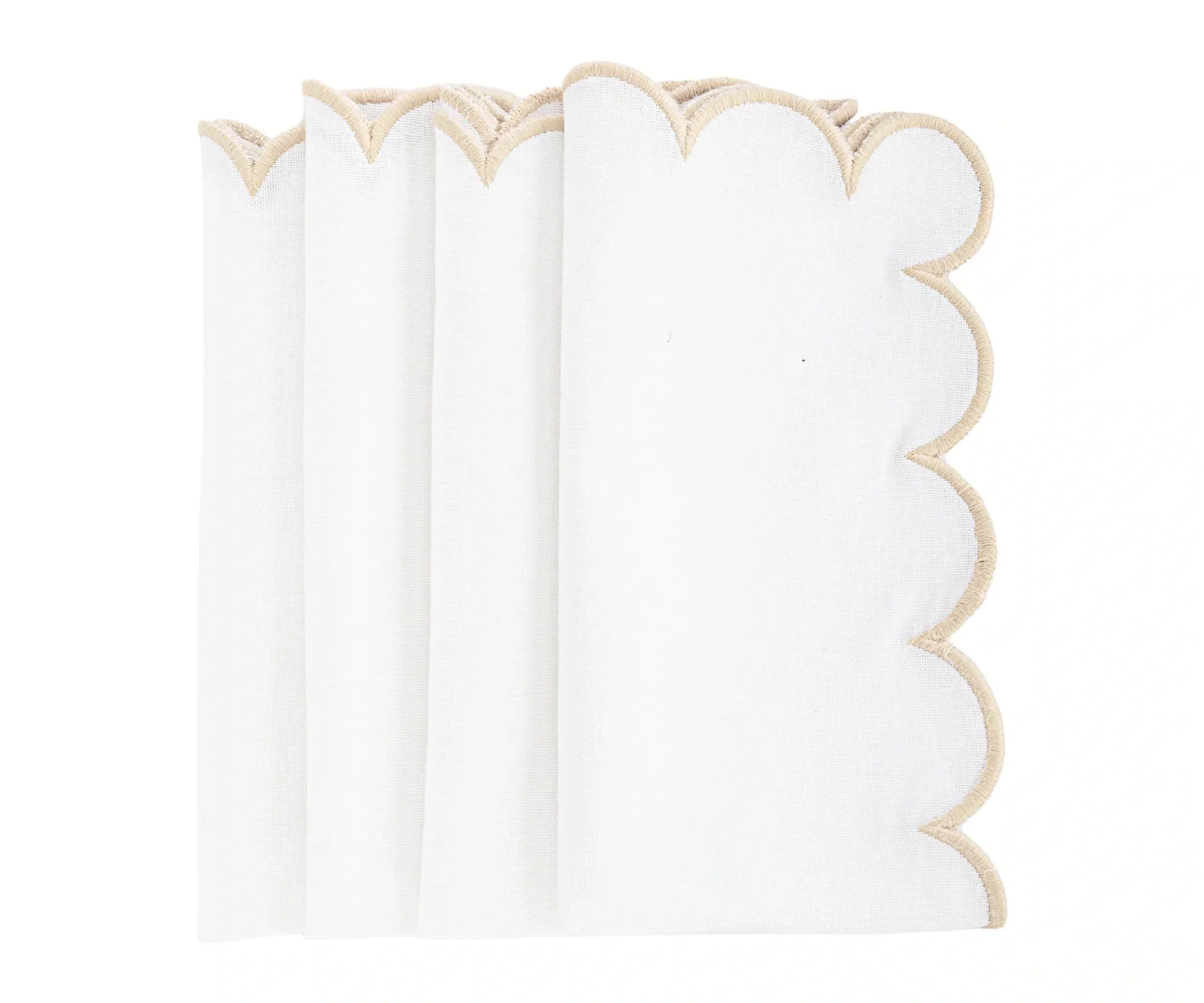 Pastel Cloth Napkins - Beige