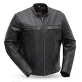 Rocky - Men's Motorcycle Leather Jacket