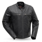 Rocky - Men's Motorcycle Leather Jacket