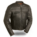 Stakes Racer - Men's Motorcycle Leather Jacket
