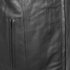 Badlands - Leather Motorcycle Vest