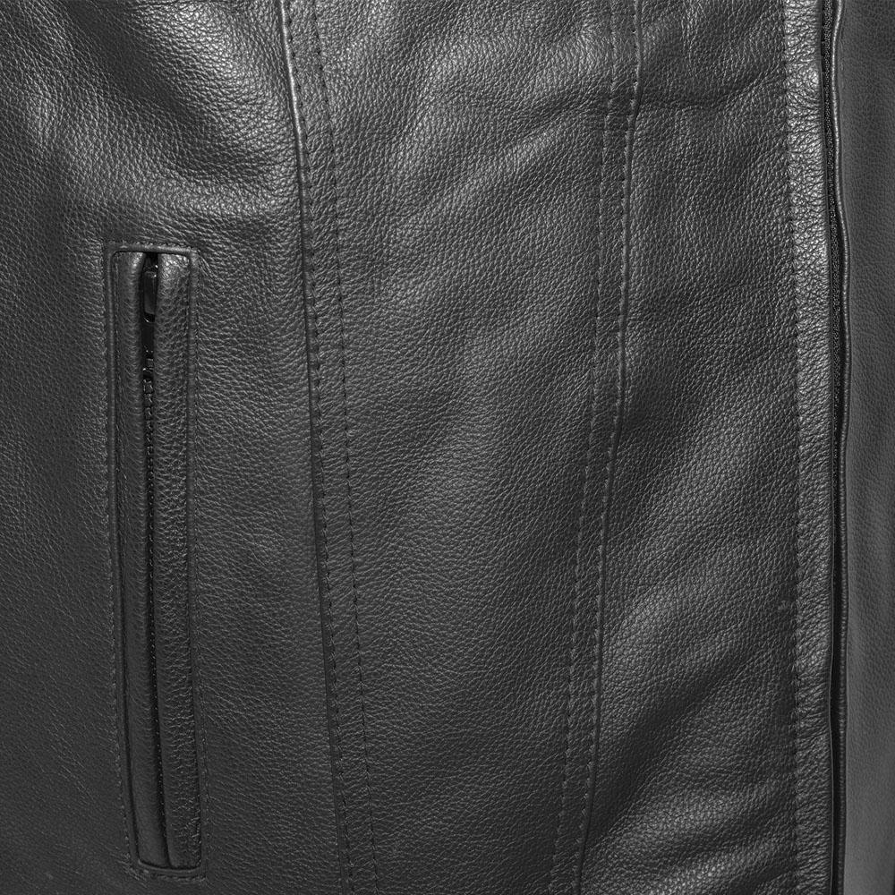 Badlands - Leather Motorcycle Vest