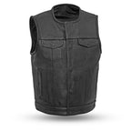 Highside - Men's Motorcycle Leather Vest