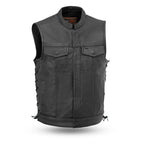 Sniper - Men's Motorcycle Leather Vest