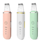 Ultrasonic Skin Scrubber Electric Vibration Deep Face Cleaning Peeling