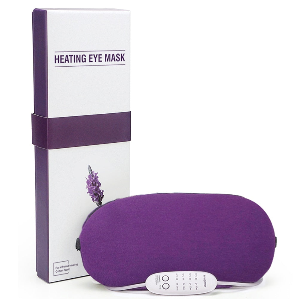 USB Heated Eye Mask Far Infrared Eyeshade For Dry Eyes Hot Eyes
