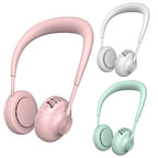 Silent Portable Bladeless Headphone Style Neck Fan