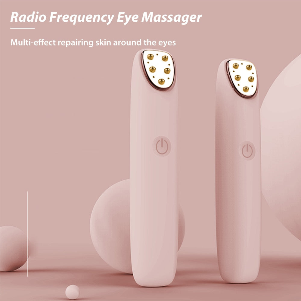 RF Radio Frequency Eye Massager Anti-Ageing Wrinkle Massager