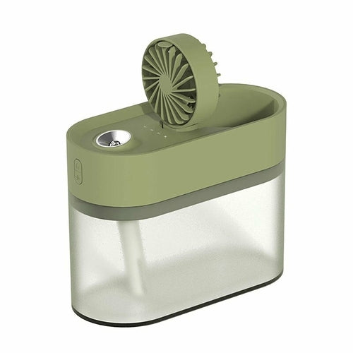 USB Ultrasonic Cool-Mist Mini Humidifier With LED Light