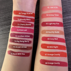 CHARMACY 16 Colors Waterproof Velvet Lipstick Easy To Wear Longstay