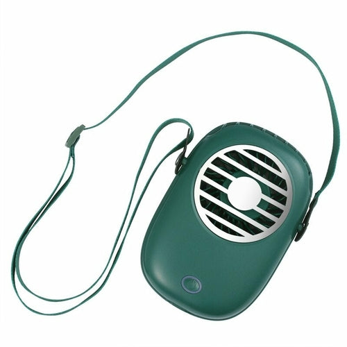 Mini Electric Hanging Neck Fan For Outdoor Home Office