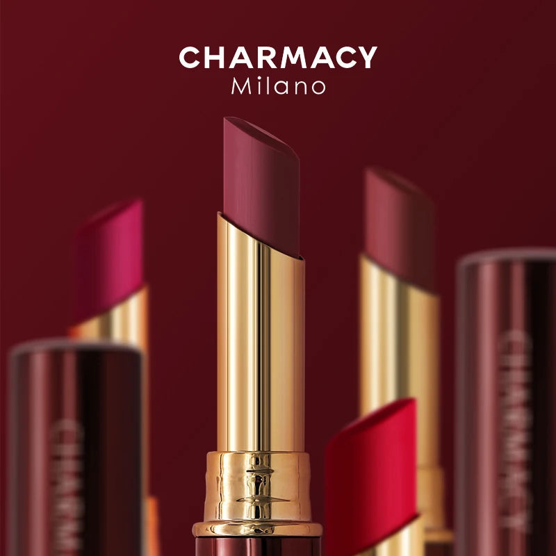 CHARMACY 16 Colors Waterproof Velvet Lipstick Easy To Wear Longstay