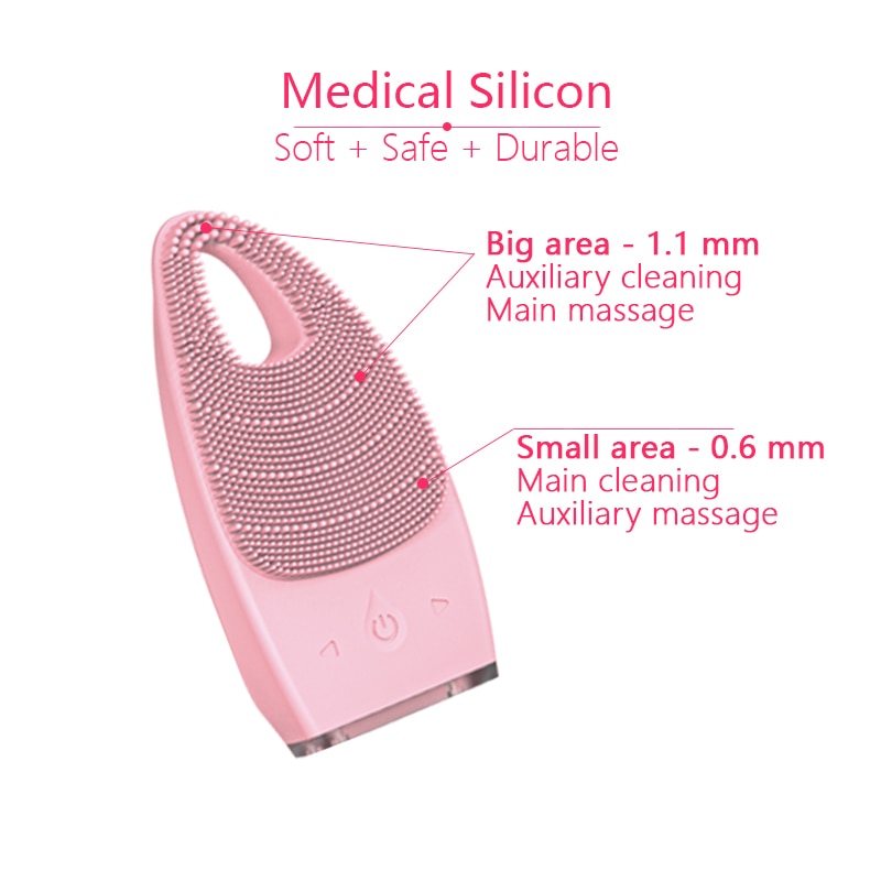 Facial Cleansing Brush Electric Face Clean Device Facial Massager Skin