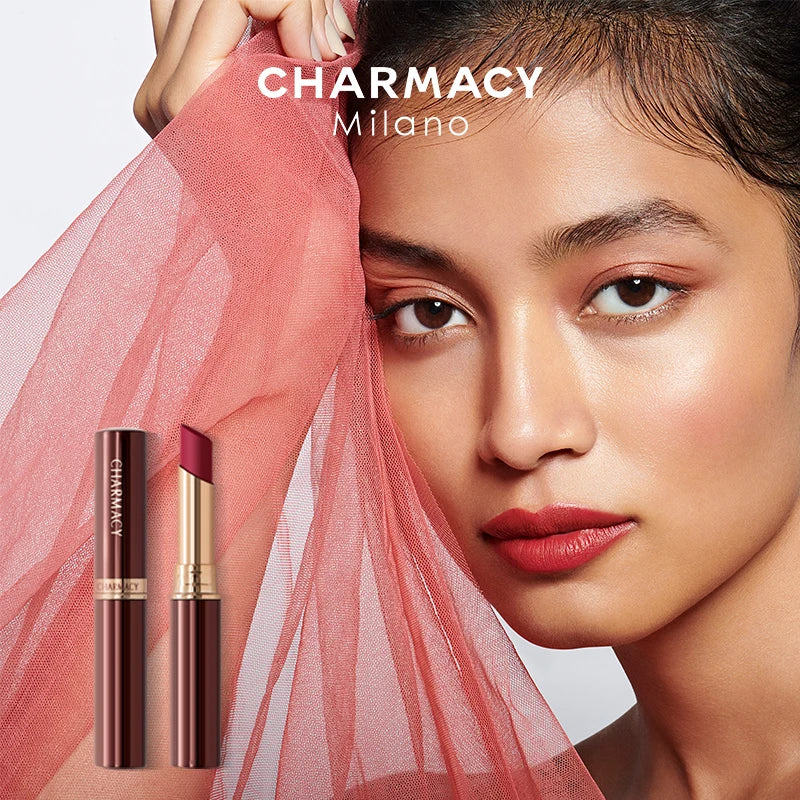 CHARMACY 16 Colors Waterproof Velvet Lipstick Easy To Wear Longstay