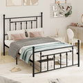 Full/Queen/Twin Size Heavy-duty Metal Bed Frame with Headboard-Full Size