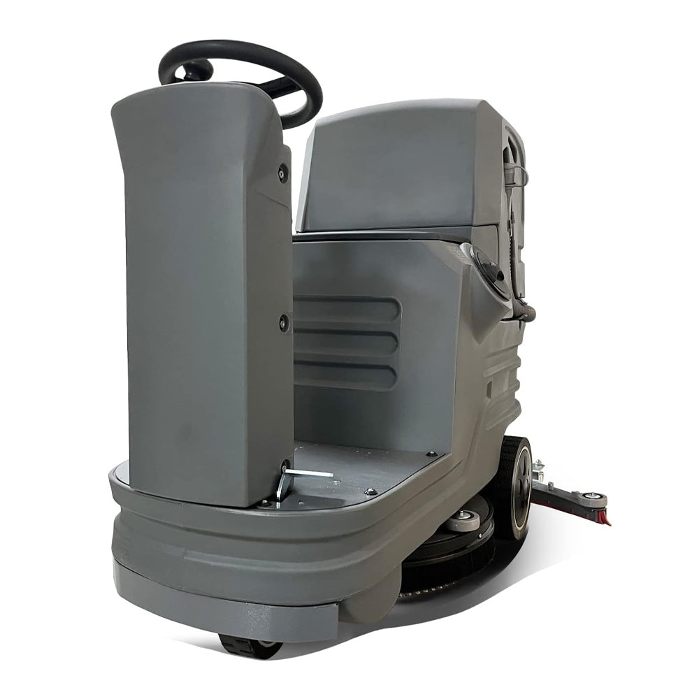 EMI Heavy Duty Commercial Electric Ride-On Floor Scrubber With 38 Inch Squeegee (SAK91685)