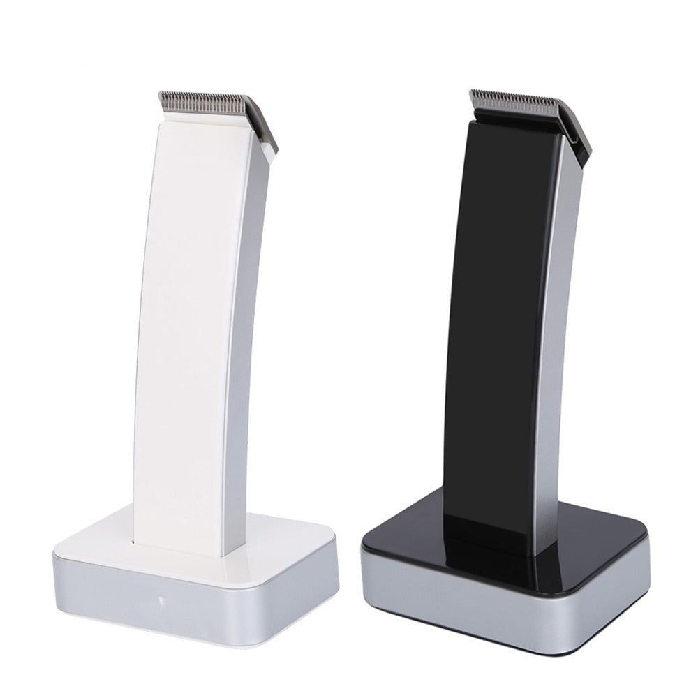 Rechargeable Hair Clipper With Charging Base Professional Men Cutting