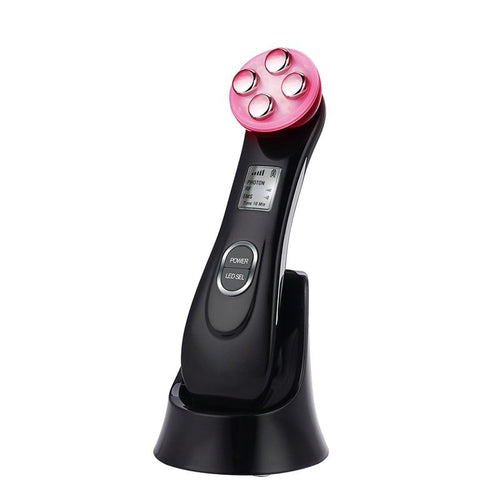 Facial Mesotherapy Electroporation RF Radio Frequency LED Photon Face