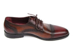 Paul Parkman Bordeaux, Tobacco Derby Shoes (ID#046-BRD-BRW)
