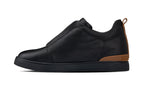 CALTO - J1931  - 2.6 Inches Taller (Black / Black Sole) - Slip-On Snoafers