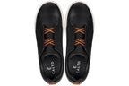 CALTO - J1932  - 2.6 Inches Taller (Black / White Sole) - Slip-On Snoafers