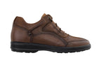 CALTO - K3044 - 2.8 Inches Taller (Brown) - Lace Up Casual Walker - Lightweight