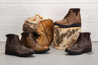 TOTO - K84016 - 2.8 Inches Taller (Chocolate Brown) - High Top Work Boots
