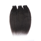 Beumax Double Drawn 12A Grade kinky Straight BUNDLES with CLOSURES &