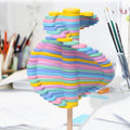 Magic Spin Roll DIY Rotating Gift Durable Kids