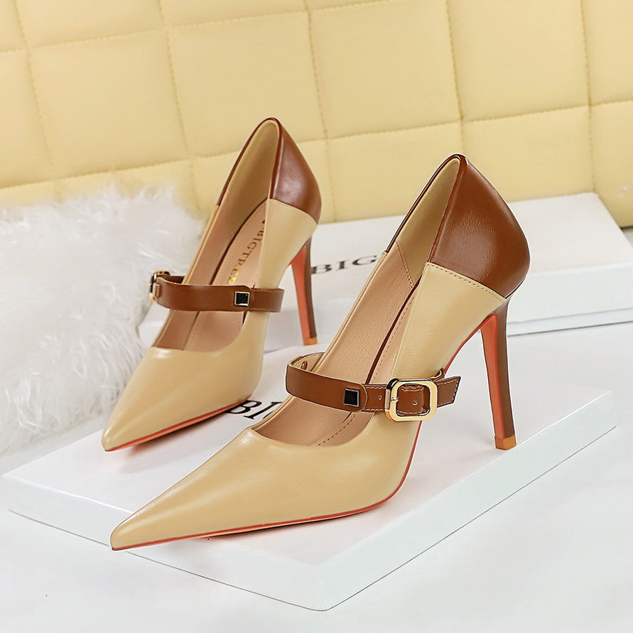 Retro High Heels Women's Stiletto Heel