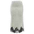 Summer Women Clothing Fashionable All Match Polka Dot Printed Lace