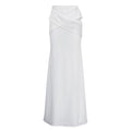 Spring Cross Design Niche Skirt Women Satin All Matching Hip Skirt