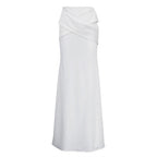 Spring Cross Design Niche Skirt Women Satin All Matching Hip Skirt