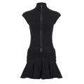 Sleeveless Tennis Dress Sexy Slim Fit Breathable Outdoor Casual Solid