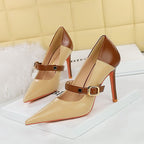 Retro High Heels Women's Stiletto Heel