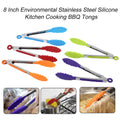 8 Inch Non-Slip Stainless Steel Food Clip