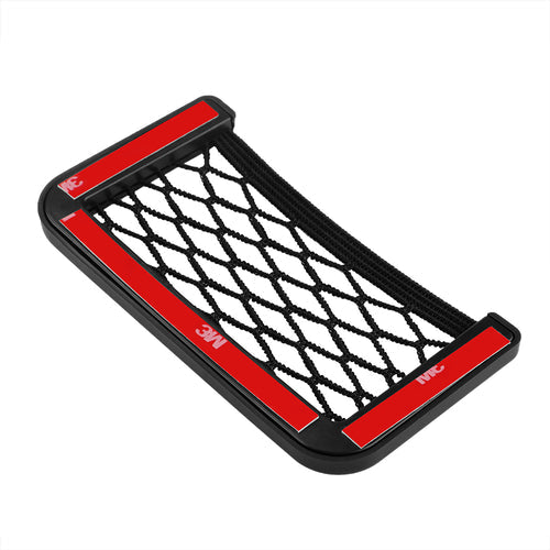 Universal Stick-on Car Seat Side Back Storage Net