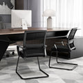 Office Guest Chair with Lumbar Support for Waiting Room-2 Pieces